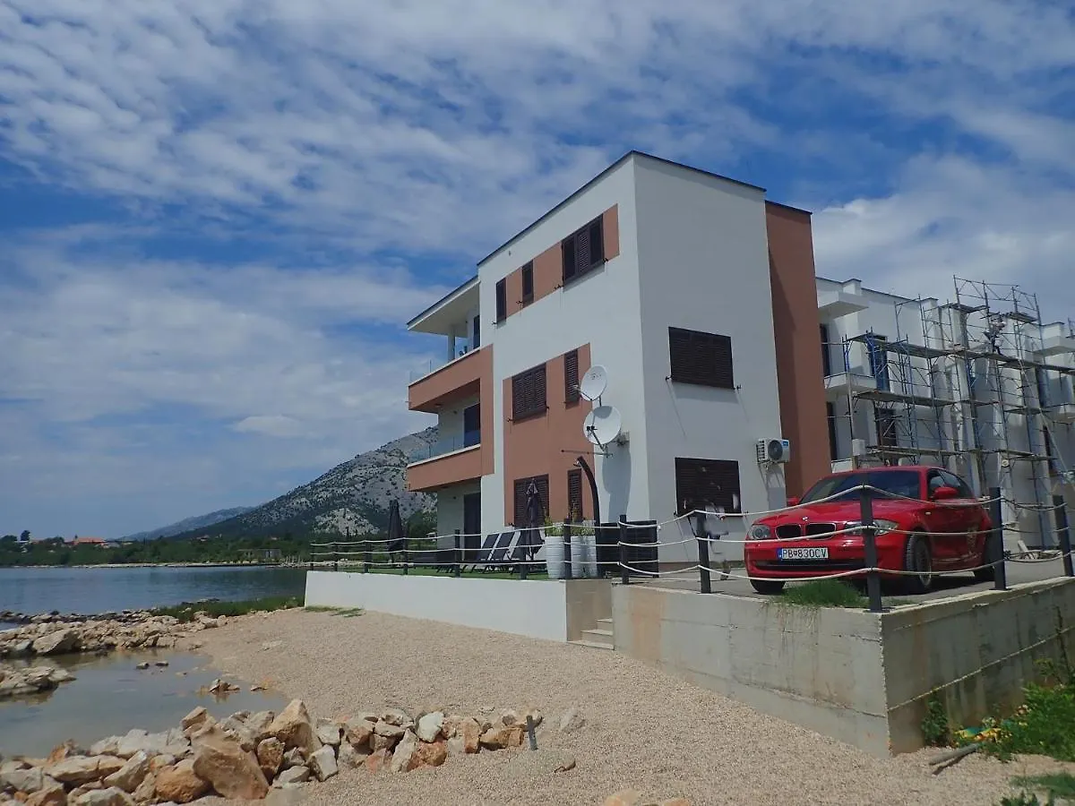 Plava Laguna With Beautiful Seaview Seline Apartment